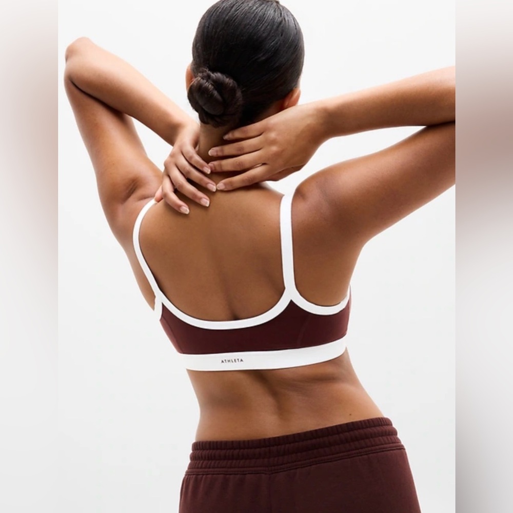 Athleta Square Neck Sports Bra XS
